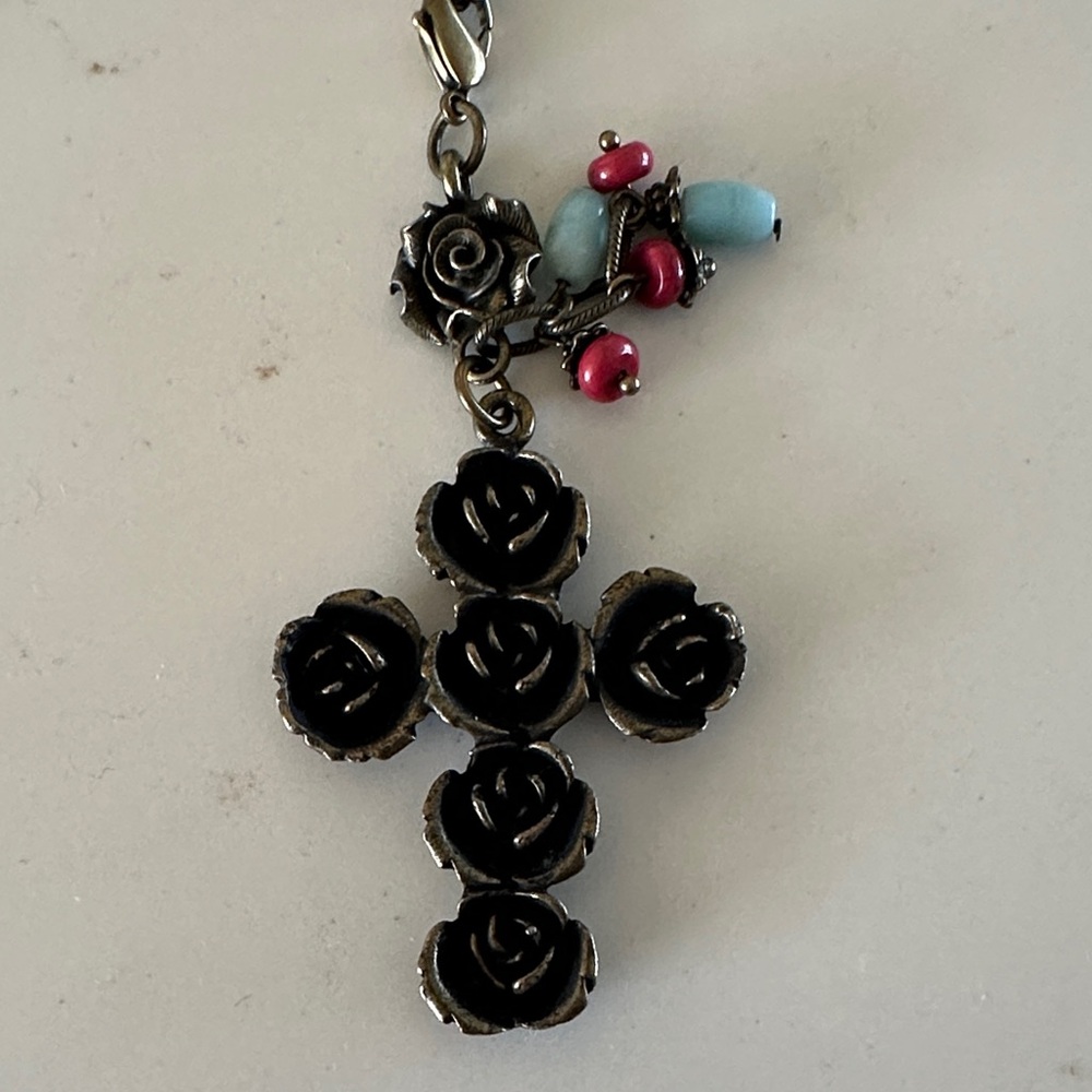 Lenny and Eva Rose Cross Pendant